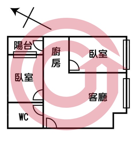 格局圖