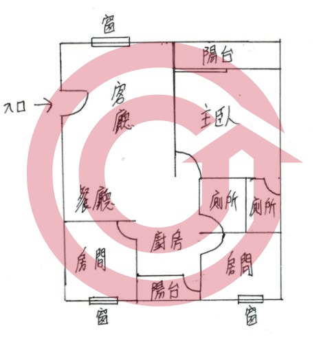 格局圖