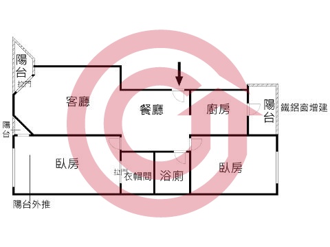 格局圖