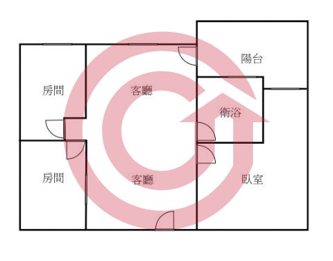 格局圖