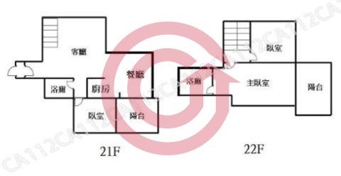 格局圖