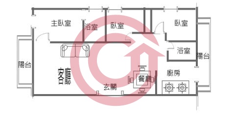 格局圖