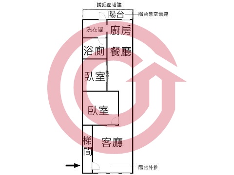 格局圖