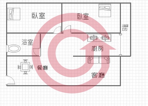 格局圖