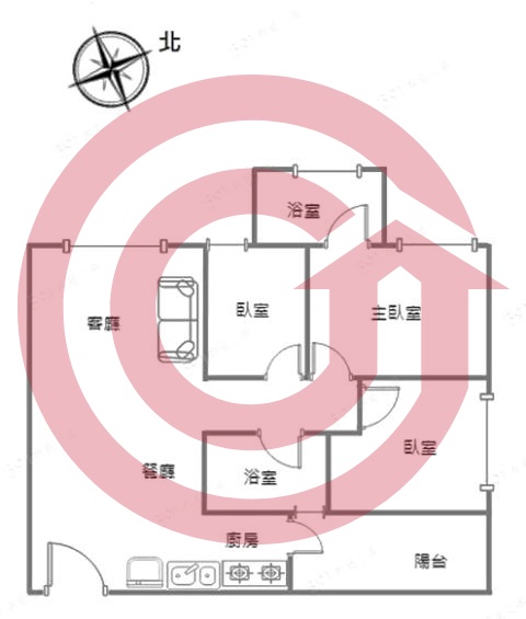 格局圖