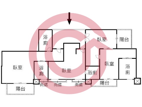 格局圖