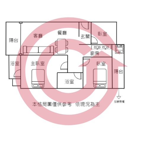 格局圖