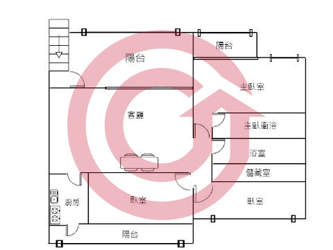 格局圖