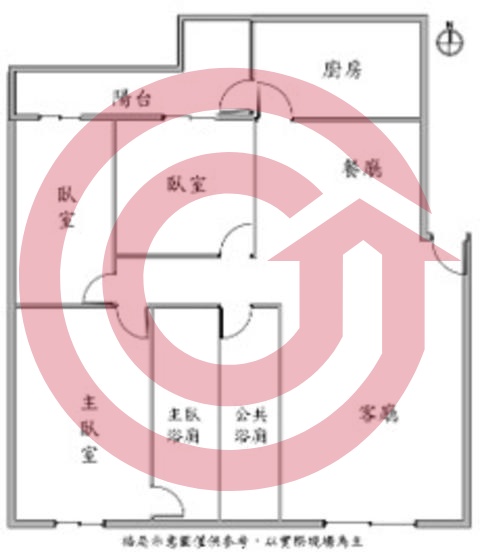 格局圖