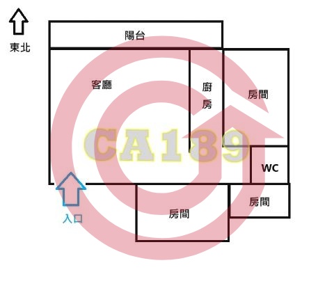 格局圖