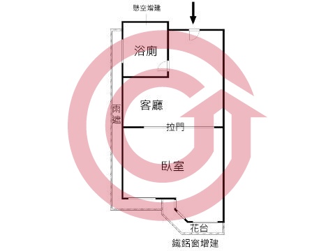 格局圖