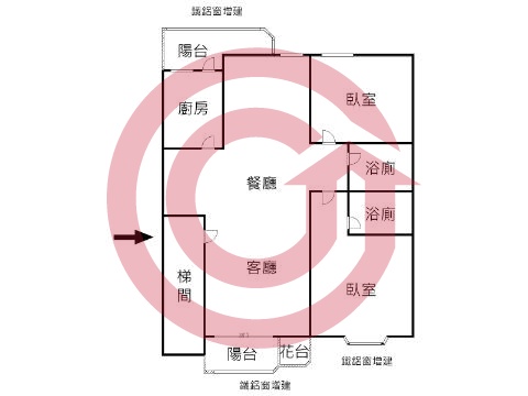 格局圖