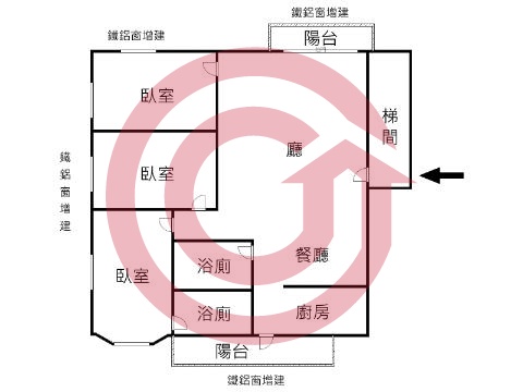 格局圖