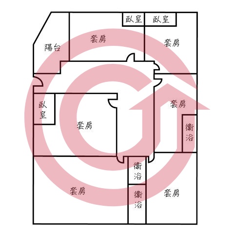 格局圖