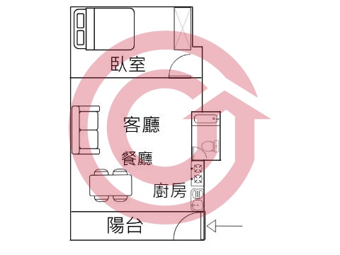 格局圖