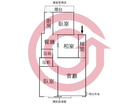 格局圖