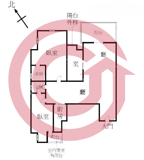 格局圖