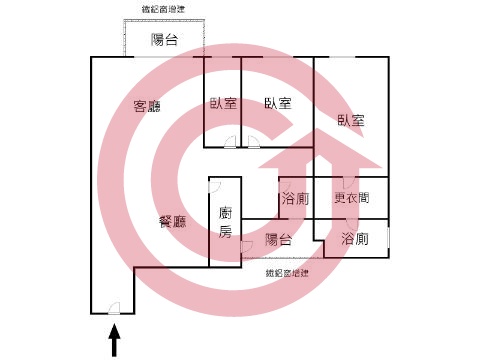 格局圖