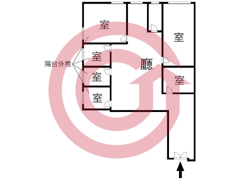 格局圖