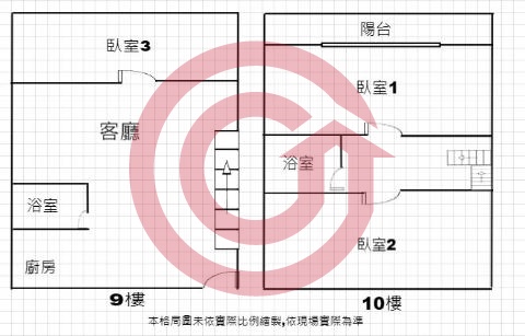 格局圖