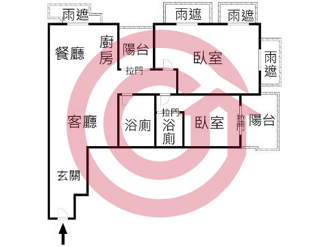 格局圖