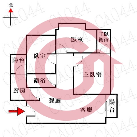 格局圖