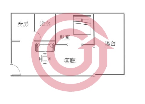 格局圖