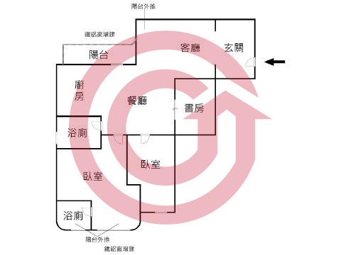 格局圖