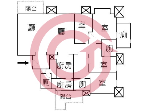 格局圖