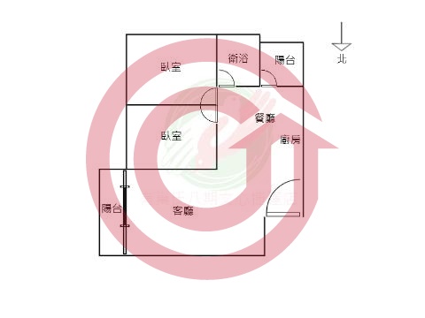 格局圖