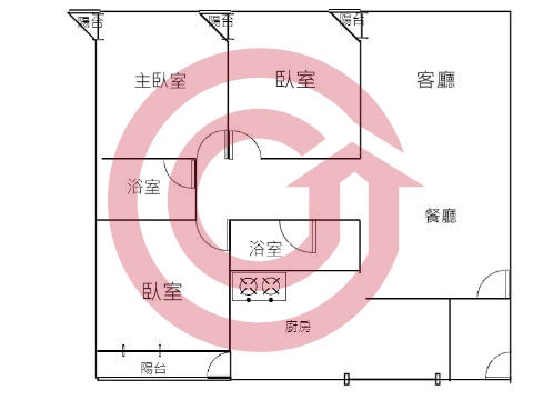 格局圖