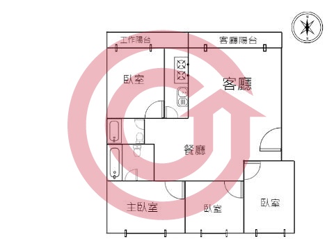 格局圖