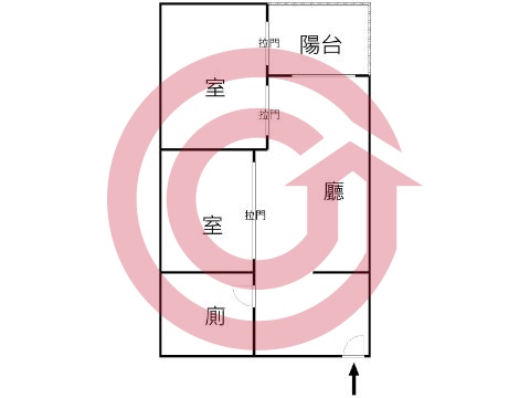 格局圖