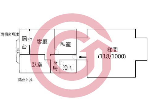 格局圖