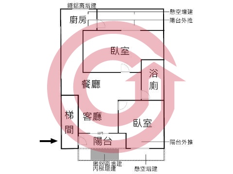 格局圖