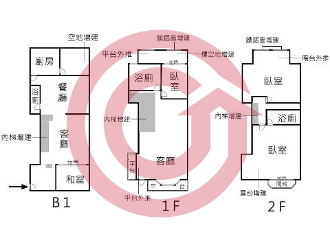 格局圖