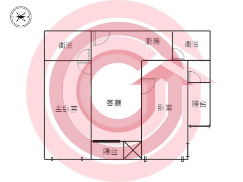 格局圖