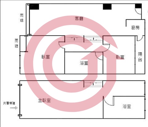 格局圖