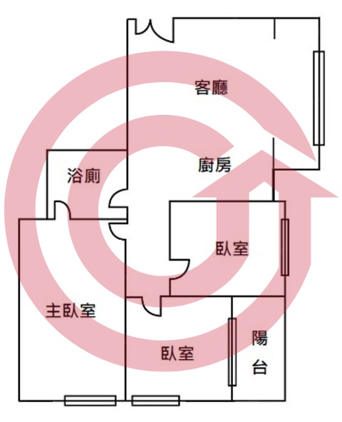 格局圖