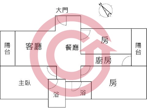 格局圖