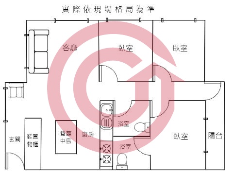 格局圖