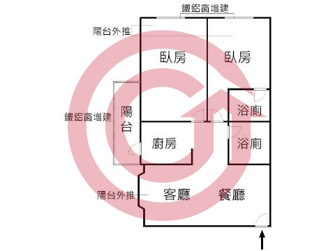 格局圖