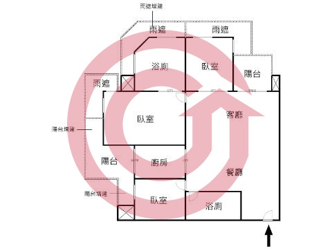 格局圖