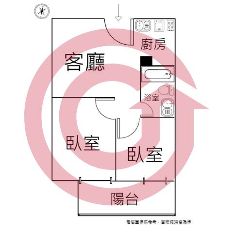 格局圖