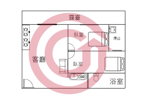 格局圖