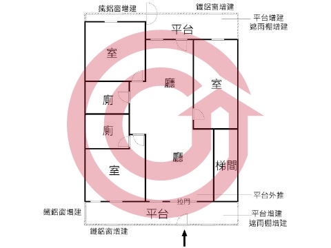 格局圖