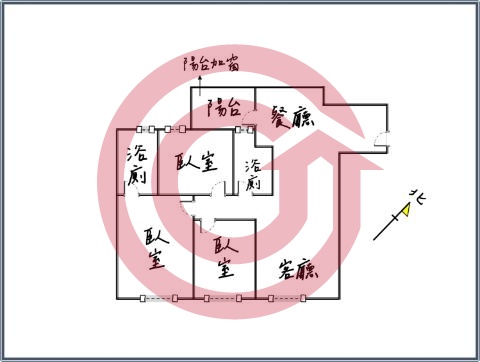 格局圖