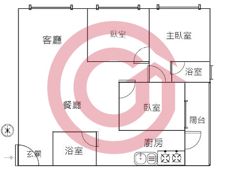 格局圖