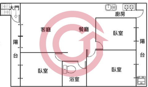 格局圖