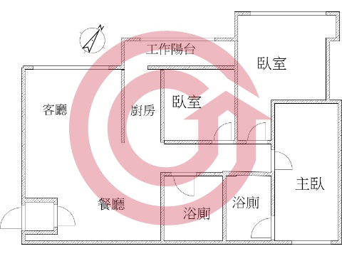 格局圖